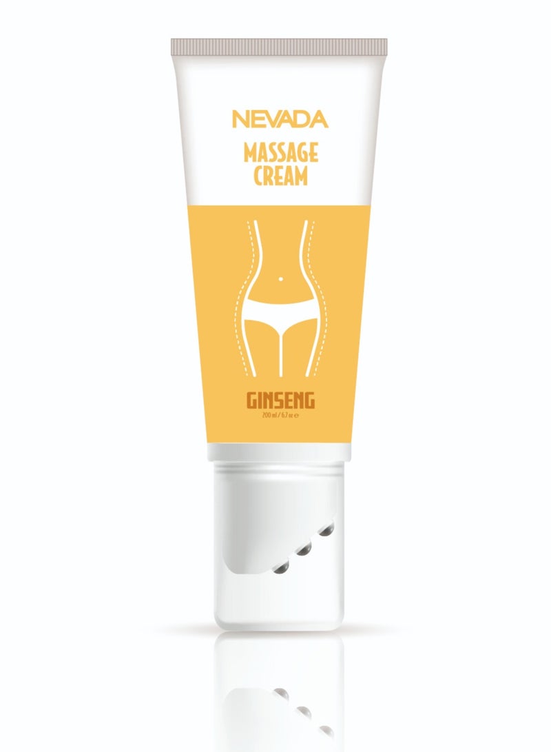 NEVADA GINSENG MASSAGE CREAM 200ML - Image 1